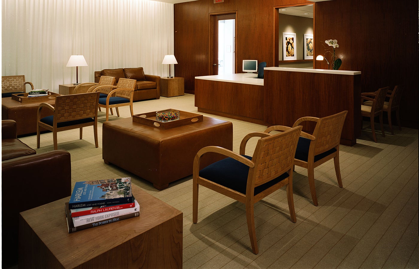                             Inside the RL Center: Ralph Lauren Home furnishings make for a far-from-institutional feel