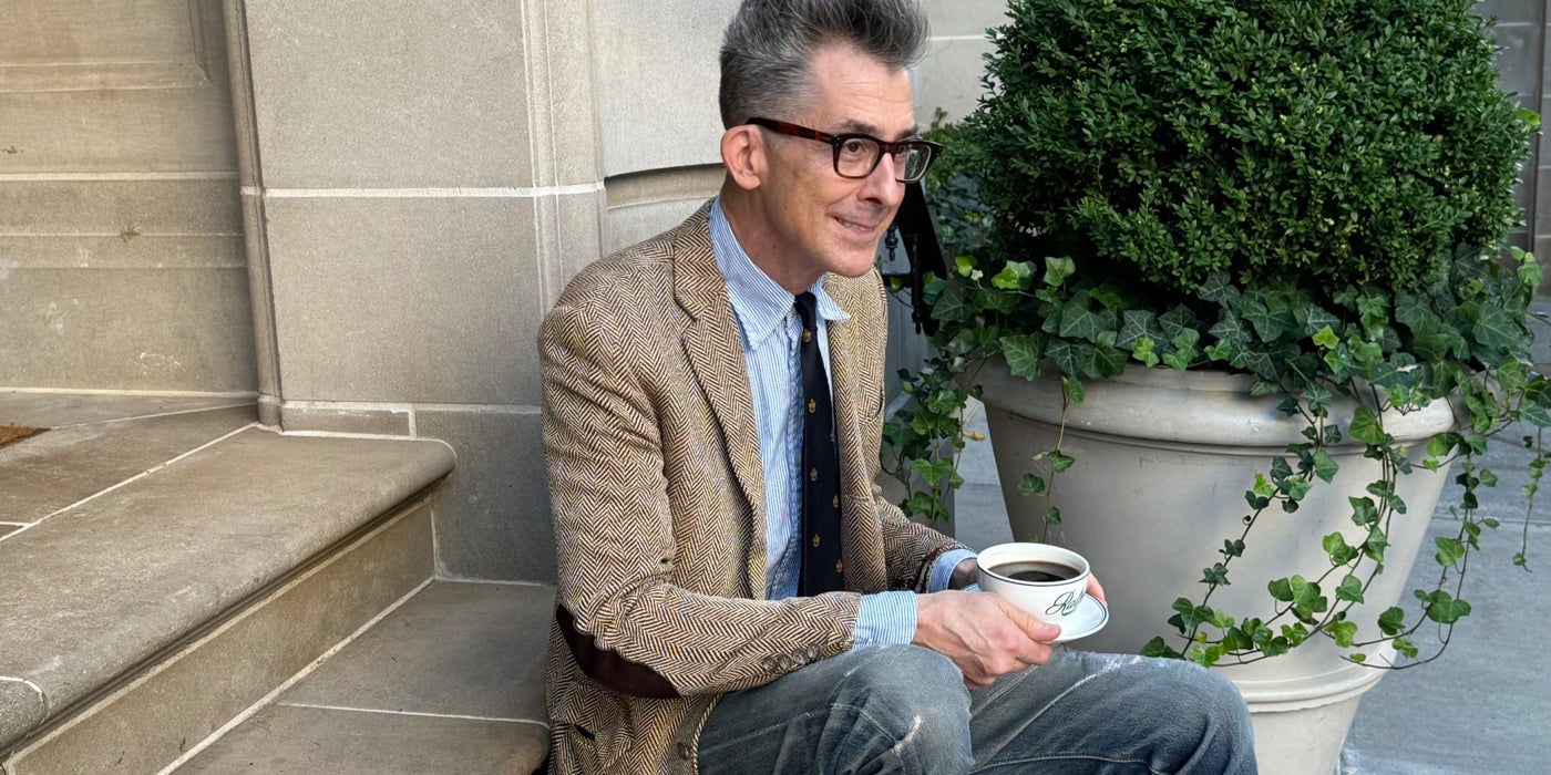 RL Mag Rebel in a Repp Tie