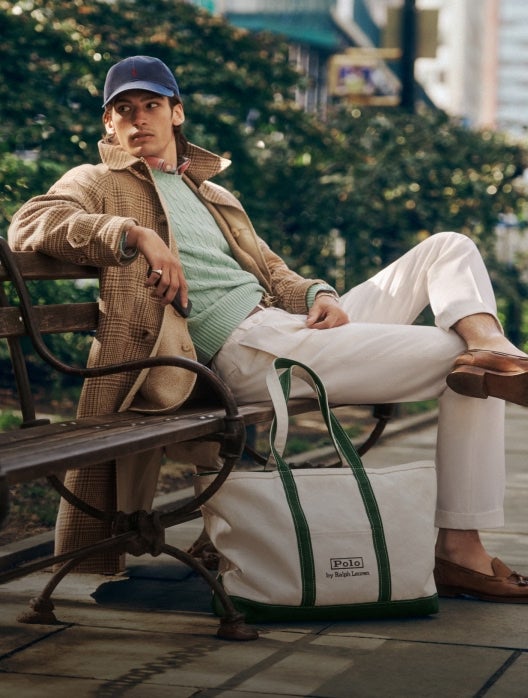 Pleated Wool Barathea Trouser | Ralph Lauren