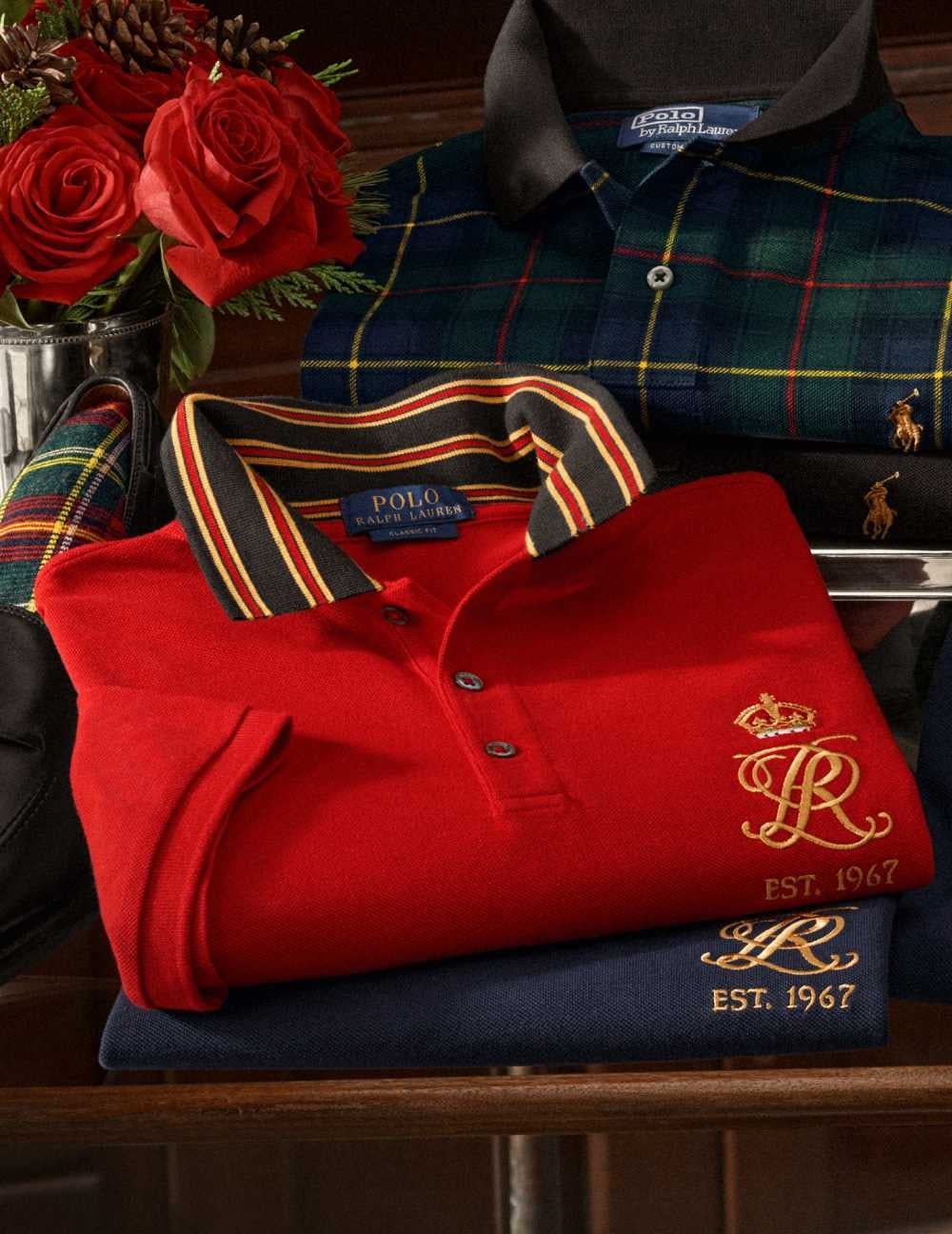Ralph lauren signature style top