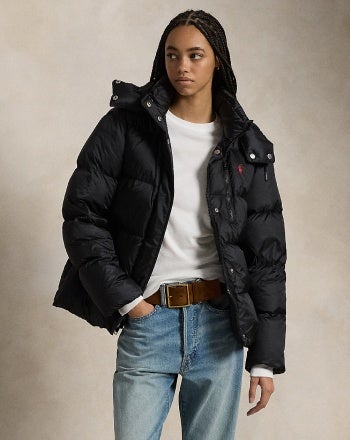 Puffer jackets ralph lauren clearance