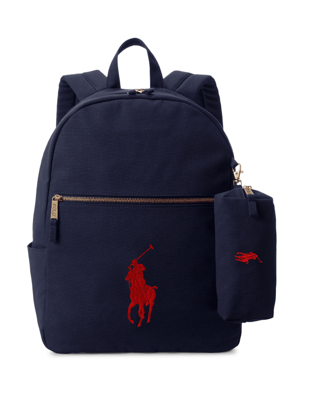 Big Pony Canvas Large Backpack