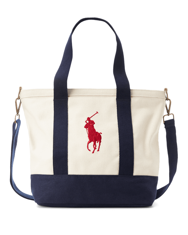 Big Pony Cotton Canvas Tote