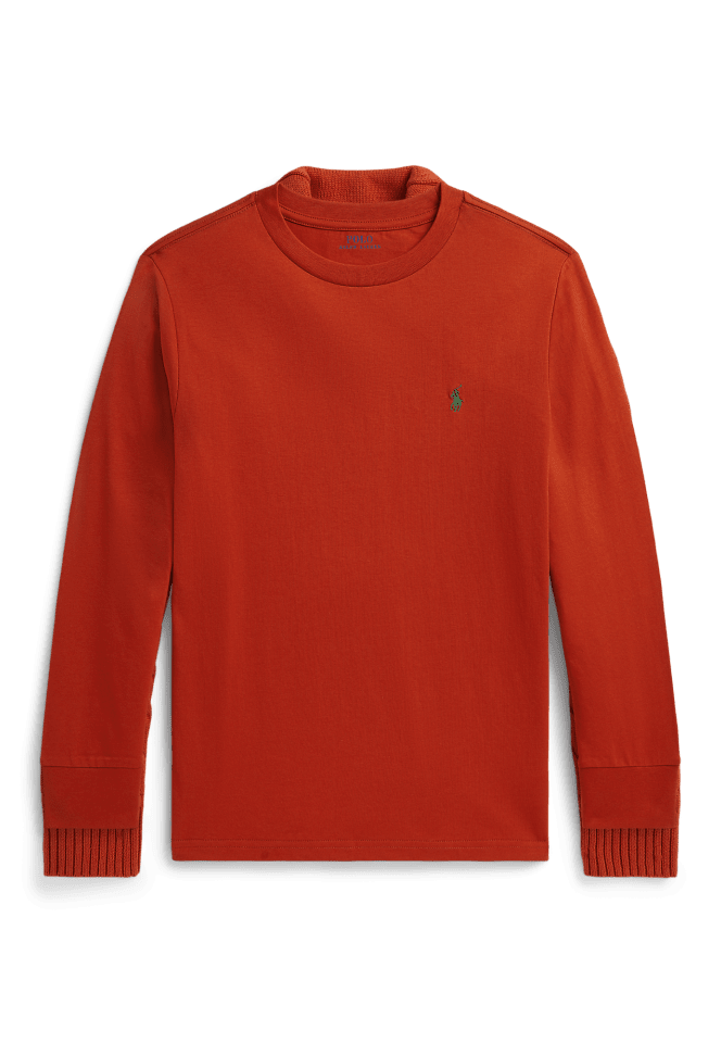 Cotton Jersey Long-Sleeve Tee