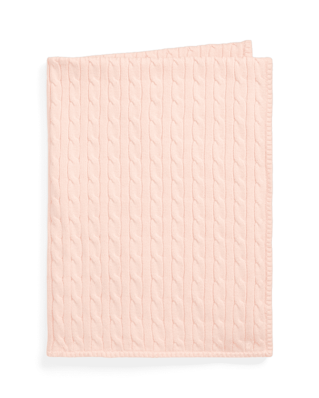 Cable-Knit Cashmere Blanket
