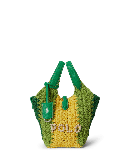 Polo Play Crochet Small Tote & Crossbody
