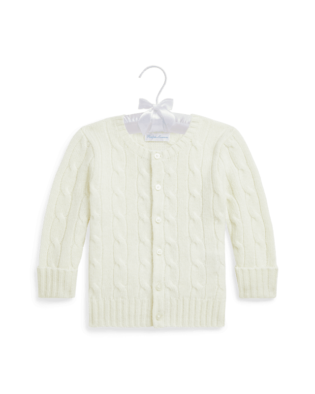 Cable-Knit Cashmere Cardigan